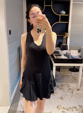 lululemon everlux short-lined tennis tank dress 女士连衣裙