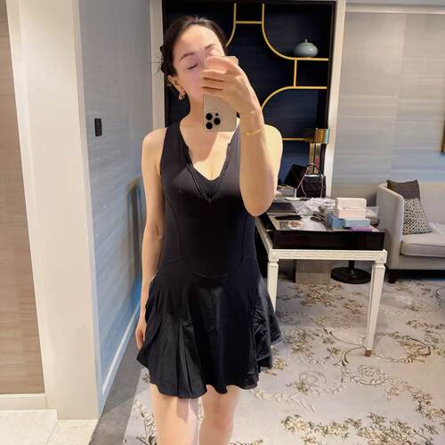 lululemon everlux short-lined tennis tank dress 女士连衣裙