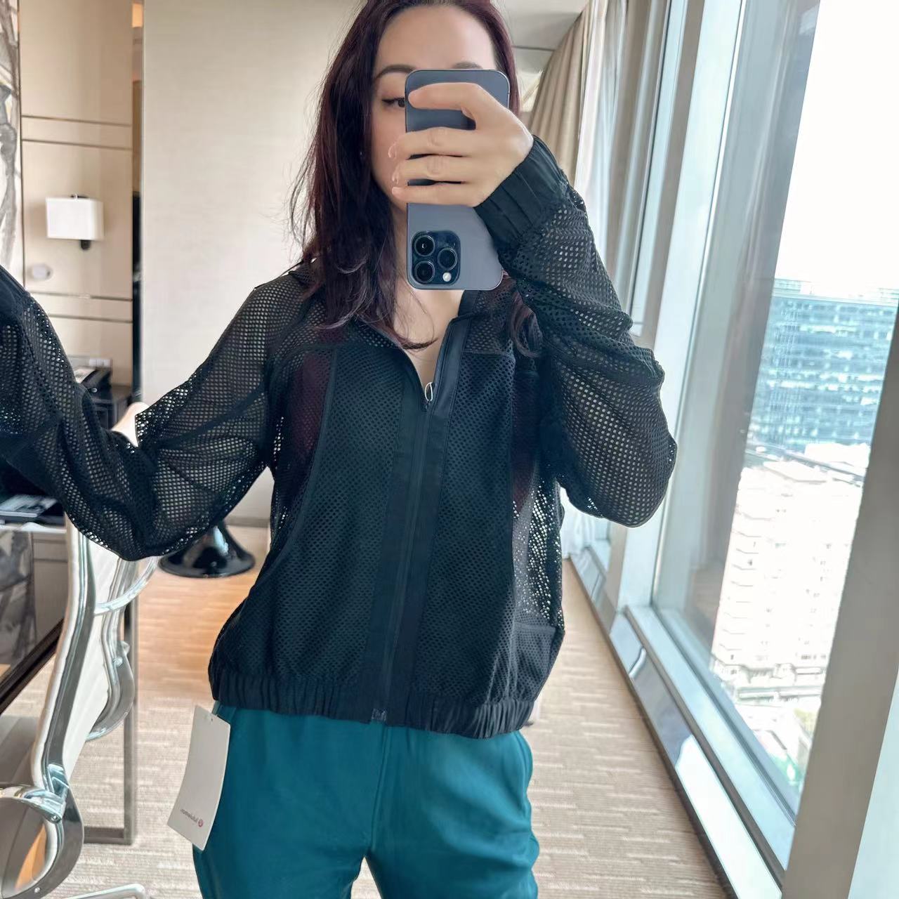 FitMeshJacket女士短款夹克