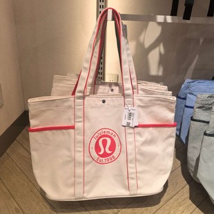 lululemon daily multi-pocket mini canvas tote 多口袋托特包