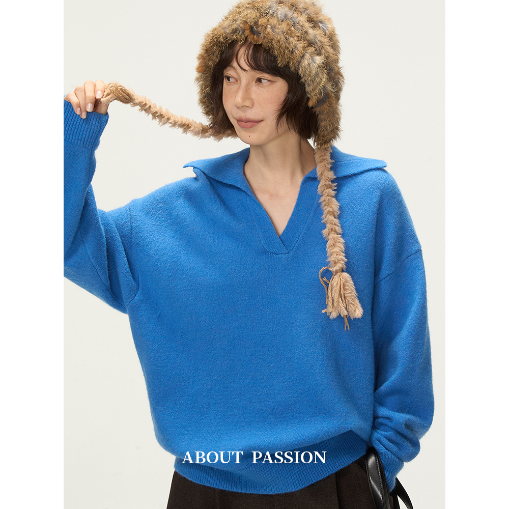 春秋季韩系通勤针织衫