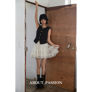 无袖 坎肩马甲上衣 Passion About