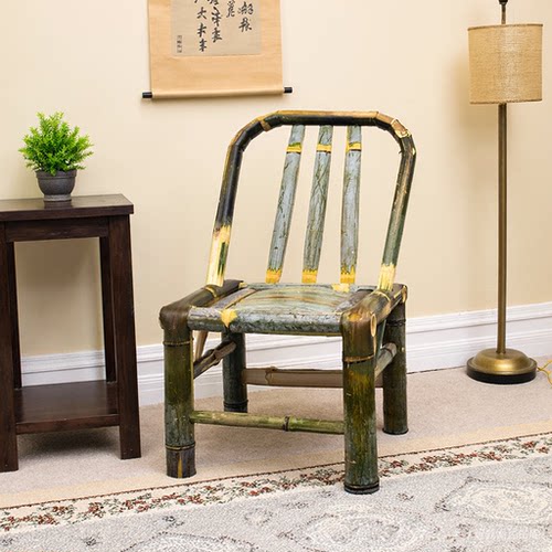 老式竹椅子纯手工款式多牢固耐用