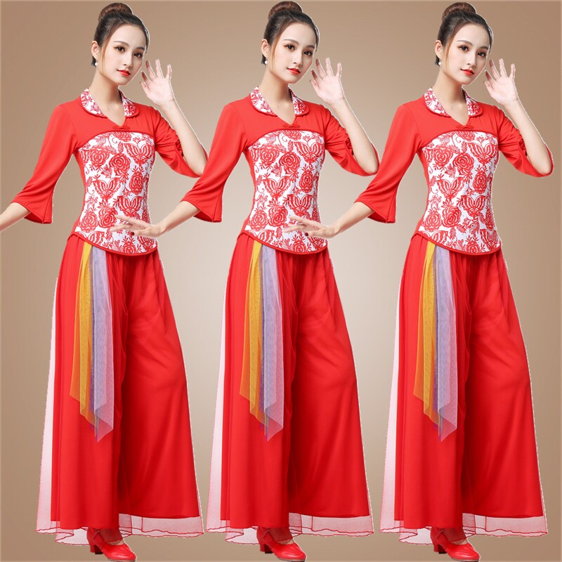茉莉应子广场舞蹈服装女新款套装广场舞套装
