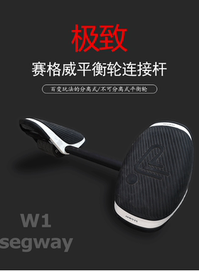 赛格威平衡轮Segway Drift W1 百变玩法分离式平衡车带连接杆