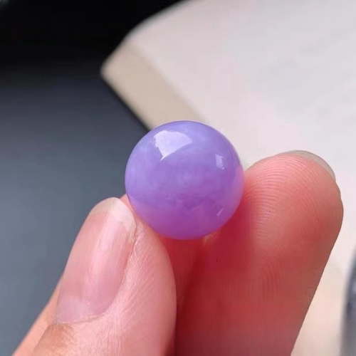 缅甸紫罗兰翡翠散珠玉珠子