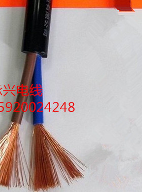 国标线金龙羽电缆线RVV2*1.0平方 2芯护套软电线 【时价】