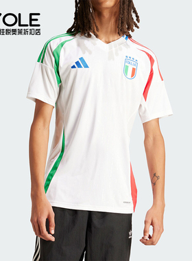 Adidas/阿迪达斯正品FIGC A JSY男士足球运动短袖球衣IN0656