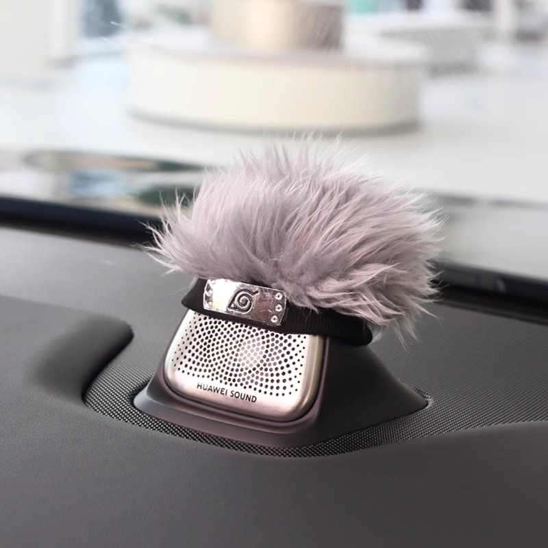 适用于问界AITOM5/M7/M9音响帽子装饰品智界S7小脏辫发型车载摆件