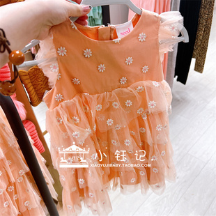 小钰记澳洲seed纱裙碎花小邹菊连衣裙背心裙童装女童公主裙现货