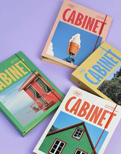 韩国ins风复古风景硬纸面绑带A5活页本封套3寸5寸专辑拍立得卡册