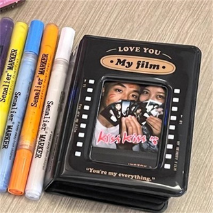 小卡一宫格收纳册3寸拍立得相册大容量照片可爱卡册迷你专辑收纳