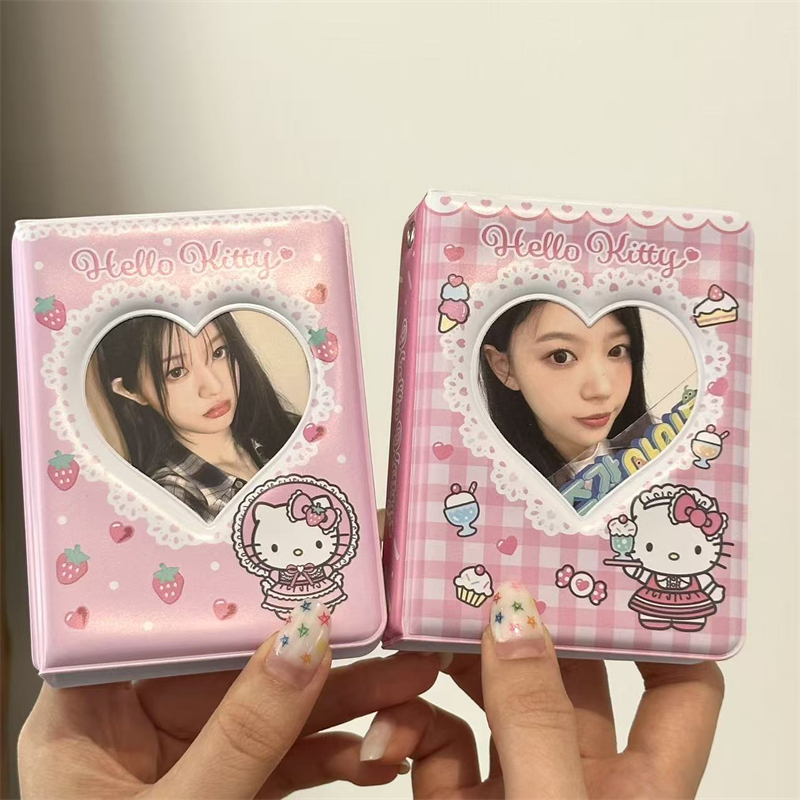 日系hellokitty一宫格卡册3寸拍立得相册专辑小卡小马宝莉收纳册