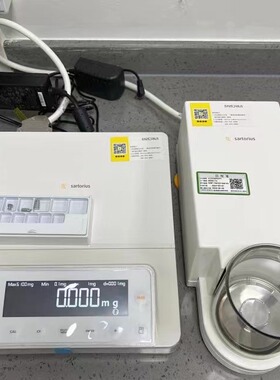 德国原装进口赛多利斯天平sartorius百万分之一6.1g/0.001mg9成新