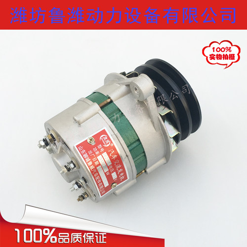 潍坊4105/6105柴油机小发电机 发电机组用JF2314发电机28V 500W