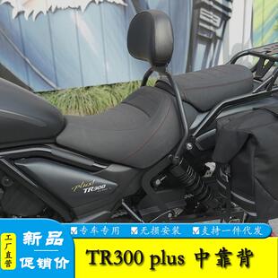 适用于豪爵TR300主驾后靠背PLUS青春版中靠背后背部支撑改装配件