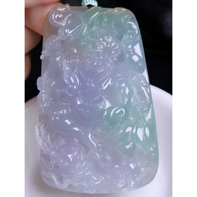 双色黄财神财运亨通生意兴隆