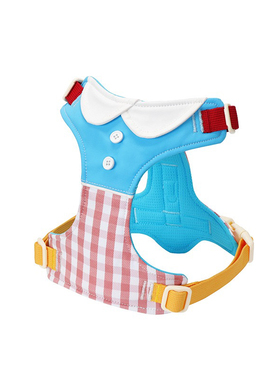 【售完不补】LUBAN韩系学院系列宠物轻便背心式胸背小中型犬项圈