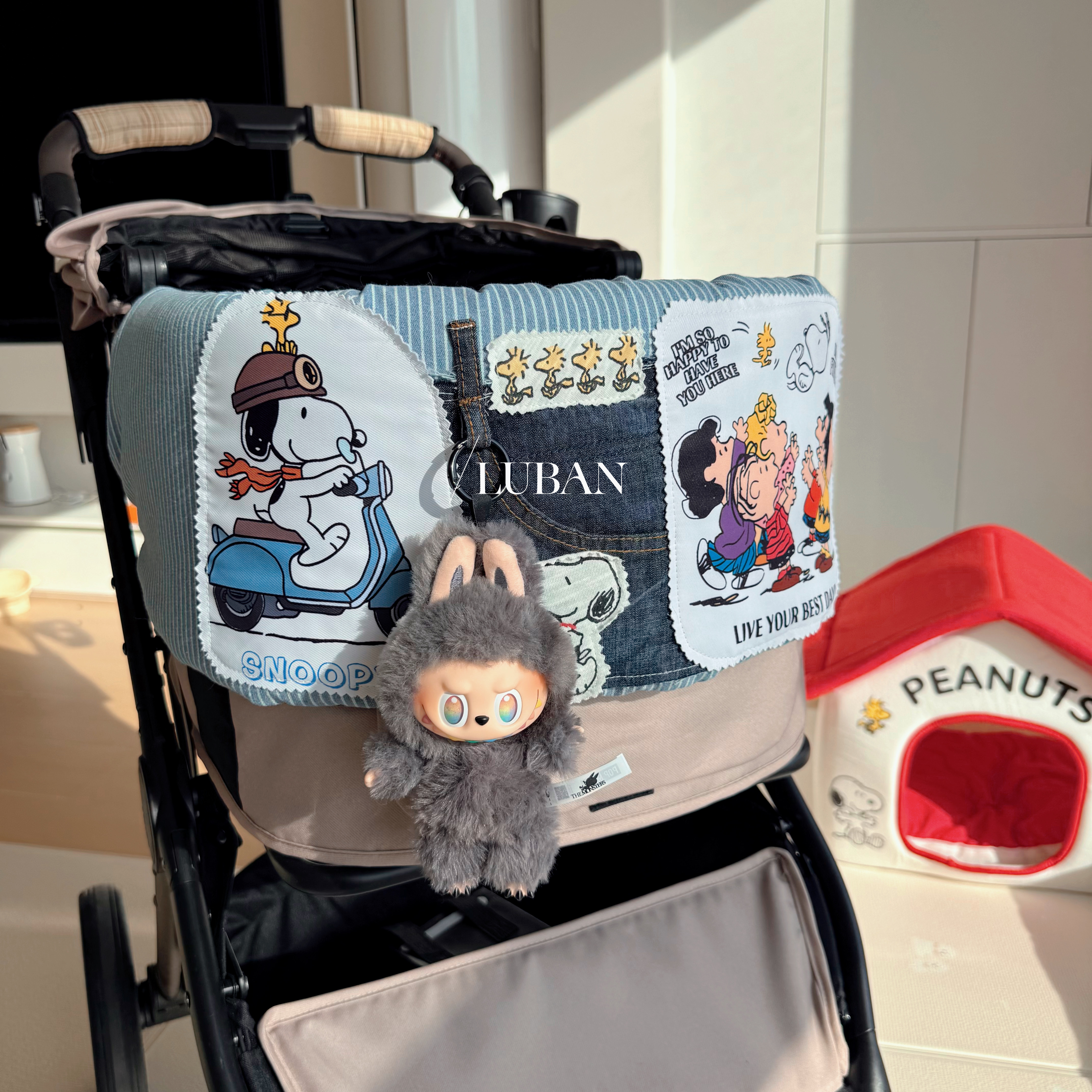 【史努比推车垫】LUBAN韩系宠物推车围挡边缘垫可定制可拆洗磁吸,宠物/宠物食品及用品,宠物用品定制周边,淘宝优惠券,粉丝福利购,淘宝优惠卷