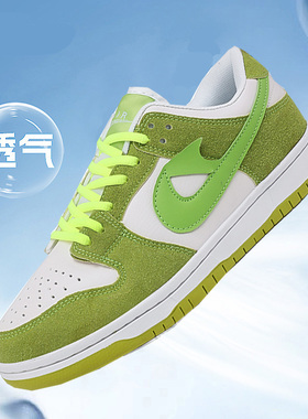 莆田低帮男鞋子dunksb青苹果休闲板鞋子女中学生运动鞋aj黑白熊猫