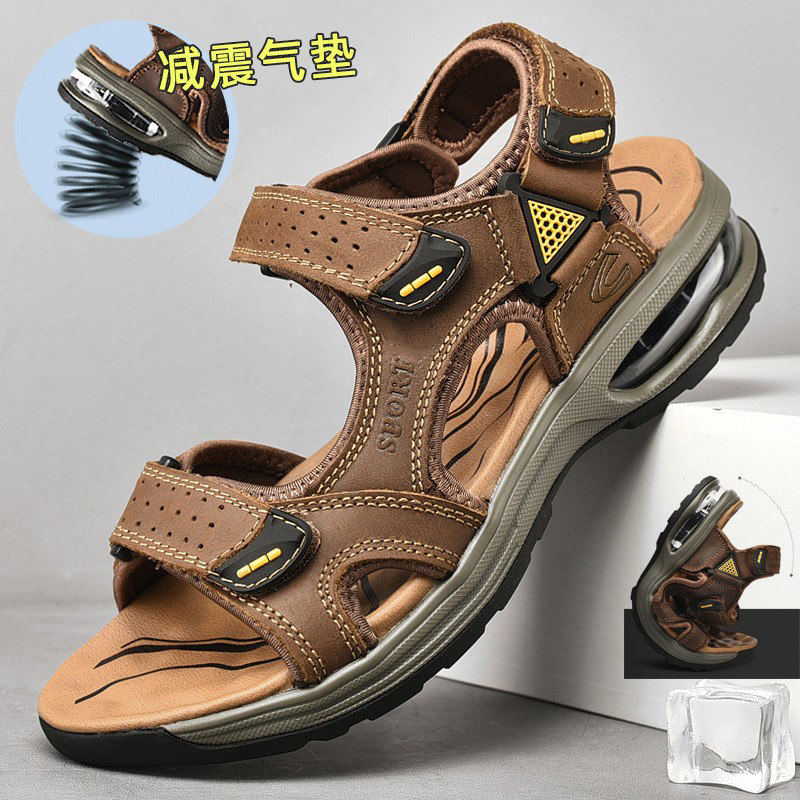 德国骆驼动感凉鞋男夏季