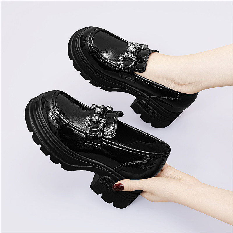 厚底增高小个子乐福鞋女款2026新款春季软底软皮舒适英伦风小皮鞋,女鞋,浅口单鞋,淘宝优惠券,粉丝福利购,淘宝优惠卷