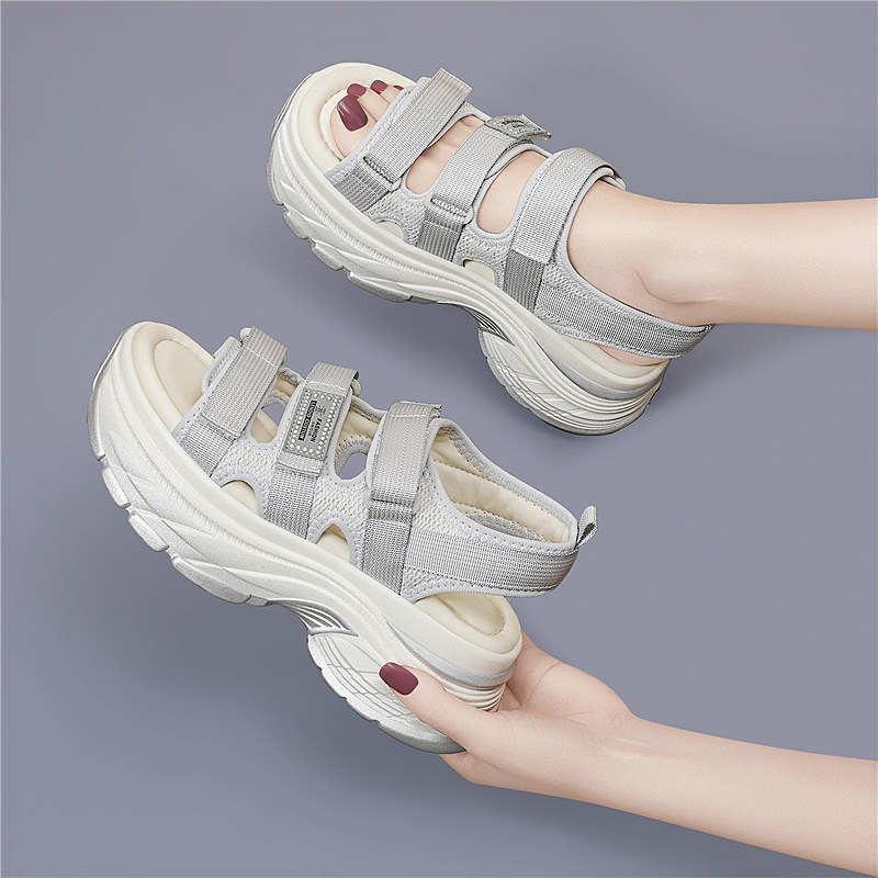 运动凉鞋女夏季外穿厚底