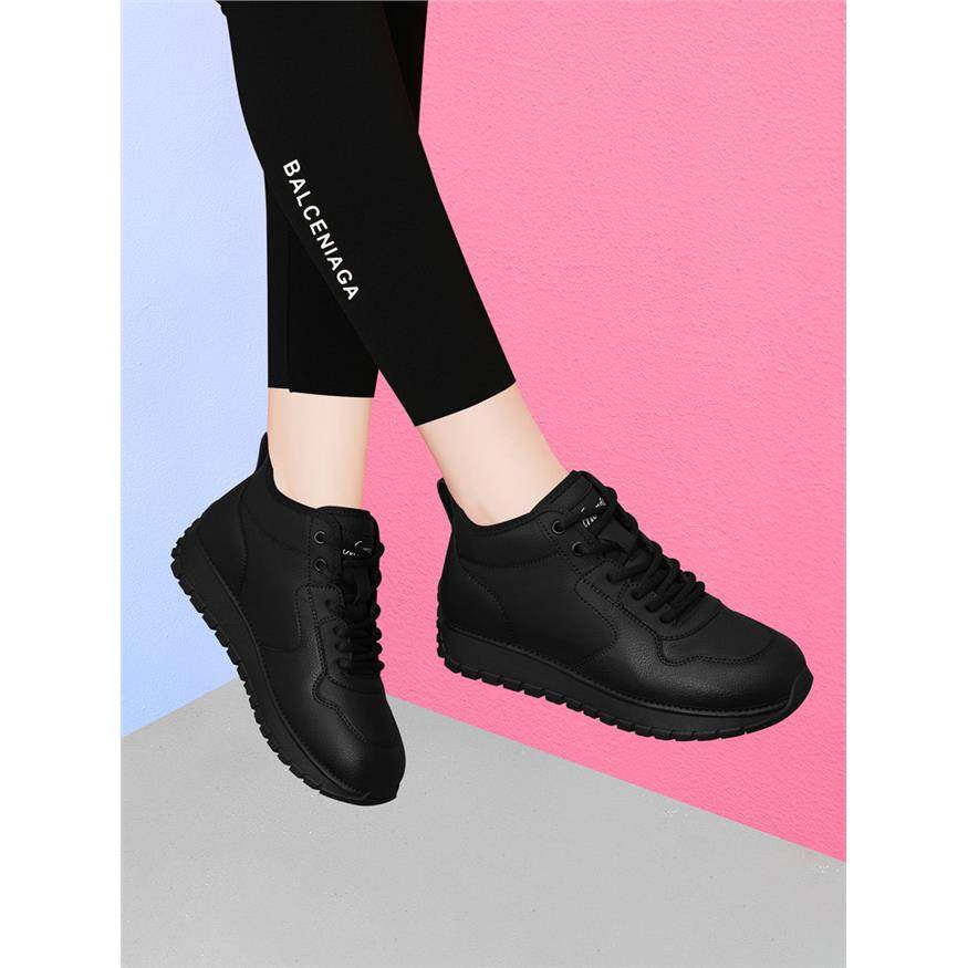 平底软底舒适今年流行妈妈鞋女防滑2025秋季新款百搭真皮休闲高帮,女鞋,高帮鞋,淘宝优惠券,粉丝福利购,淘宝优惠卷