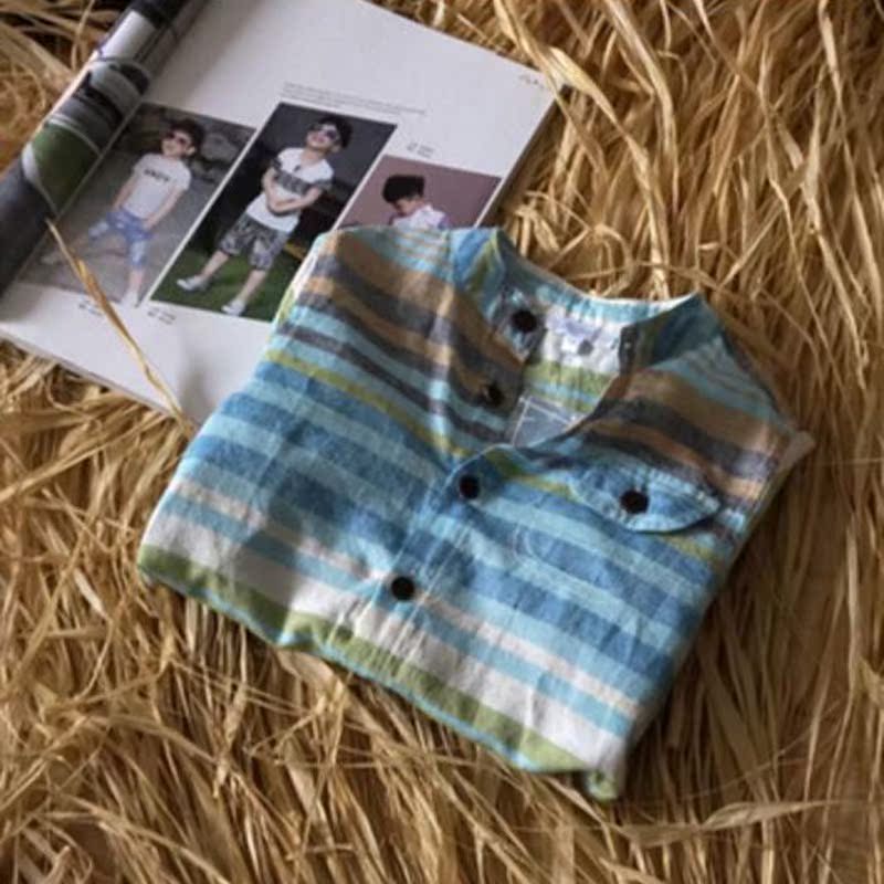 Chemise enfant à manche longue - Ref 2083160 Image 1