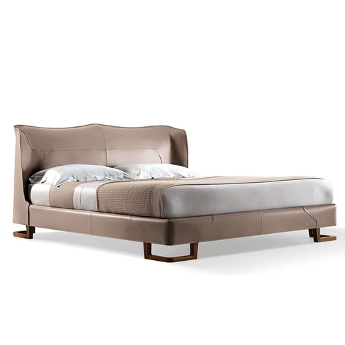 Итальянский Giorgetti Corium High -End Импорт простой современной главной спальни задней кровать
