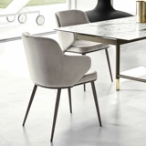 Прихожая Calligaris, импортированная из Италии, современный тканевый обеденный стул, повседневный простой кожаный стул со спинкой