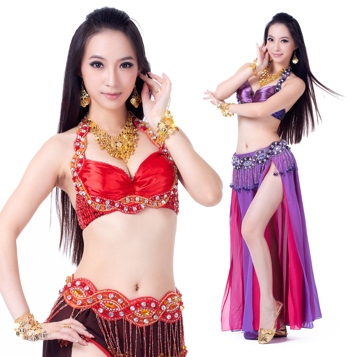 新款肚皮舞套装舞娘埃及风格