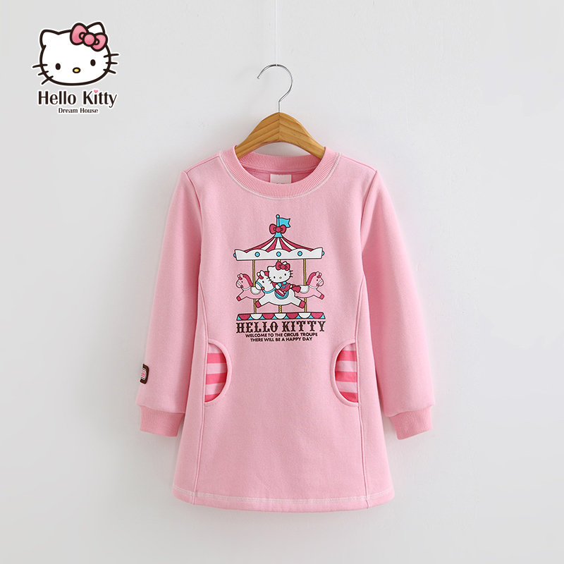 Robe enfant HELLO KITTY en mélange - Ref 2043574 Image 2