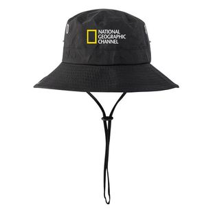 国家地理大帽檐夏季速干户外登山帽男士遮阳钓鱼帽子女
