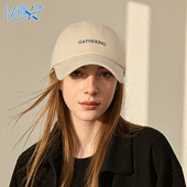 外贸跨境厂家直供字母棒球帽男女同款 百搭宽帽檐显脸小帽 2025新款