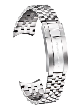 PAGANI DESIGN伯佳尼20/21/22mm不锈钢表带各种型号表带