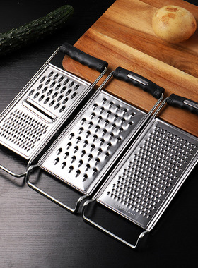 不锈钢擦丝器土豆刨丝器切丝器磨水果泥宝宝辅食家用洋芋擦擦神器