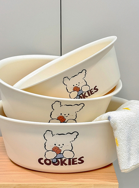 脸盆塑料盆子大号加厚家用婴儿洗衣盆小号面盆洗脸盆学生宿舍用