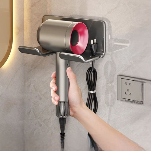 角落电吹风机置物架免打孔