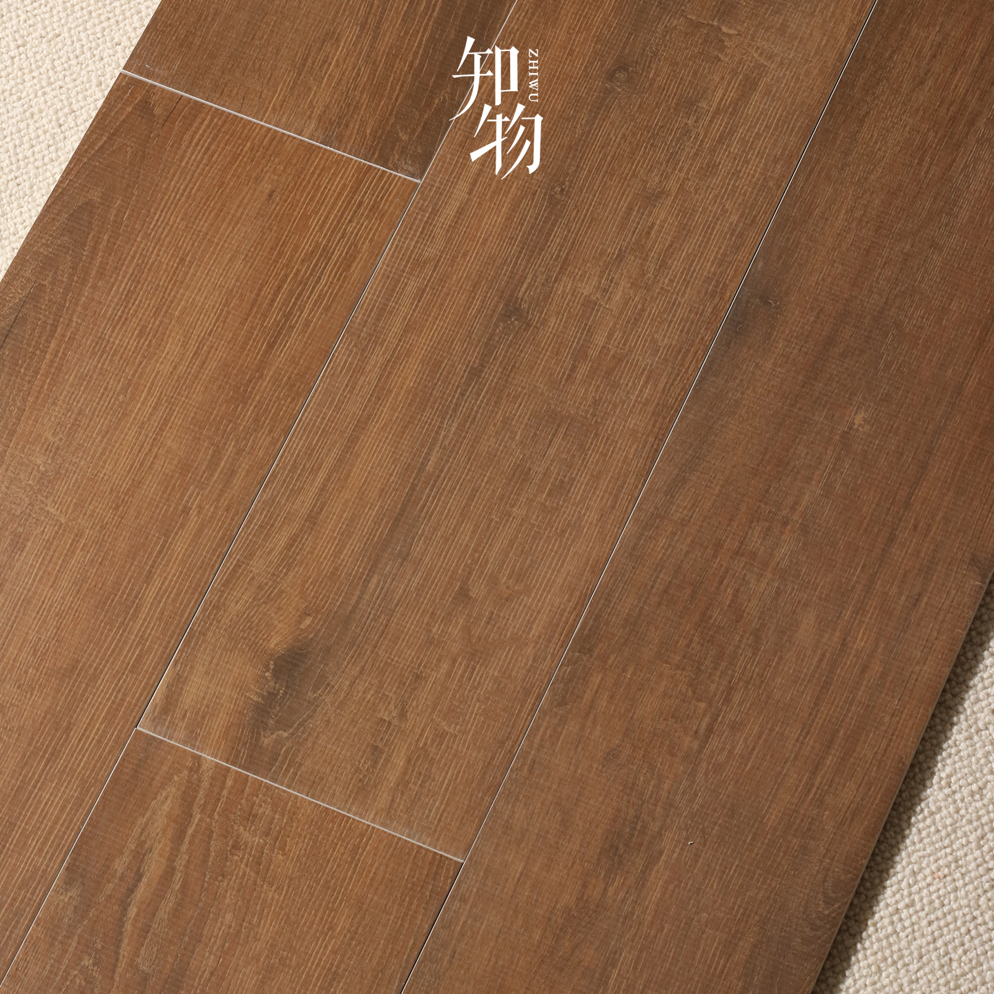 焦糖色中古风木纹砖法式复古木地板砖专卖店餐厅民宿客厅卧室地砖