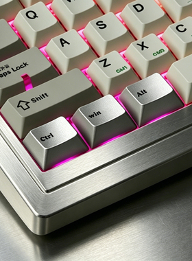 “全金属” Ctrl键 1.25键帽 锌铝合金键帽原厂高度 机械键盘键帽