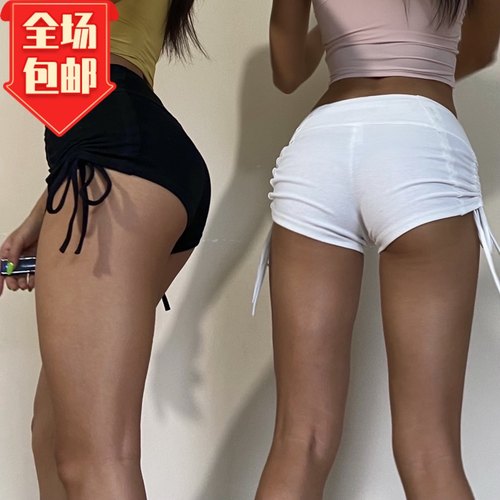 高腰健身新款夏季运动紧身短裤