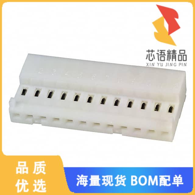 全新4-643814-2原装(CONN RCPT 12POS IDC 24AWG TIN)正品