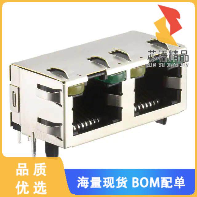 全新6116353-4原装(CONN MOD JACK 8P8C R/A SHIELDE