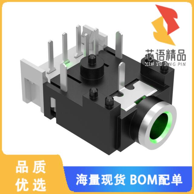 全新54-00301原装(CONN JACK 3COND 3.5MM LED R/A)正品