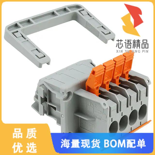 全新1821070原装(TERM BLK PUSH IN CLMP 4P GRANITE)正品