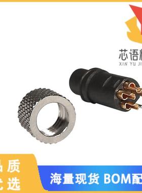 全新854-004-203RLS4原装(CONN PLUG FMALE 4P GOLD