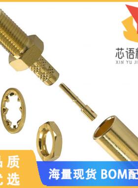 全新132191原装(CONN SMA JACK STR 50 OHM SOLDER)正品