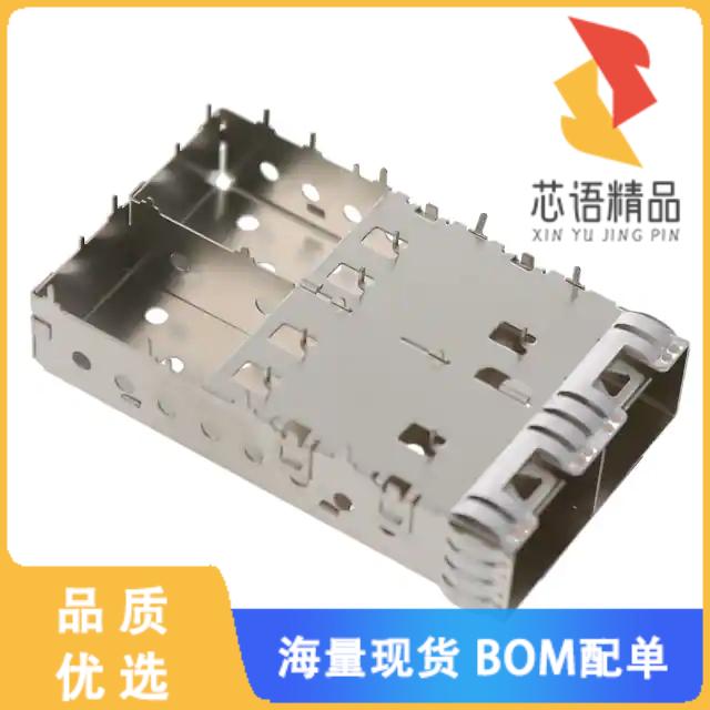 全新2143451-1原装(CONN SFP+ CAGE 1X2 SLD R/A)正品