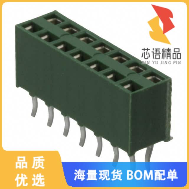全新215307-7原装(CONN RCPT 14POS 0.1 GOLD PCB)正品